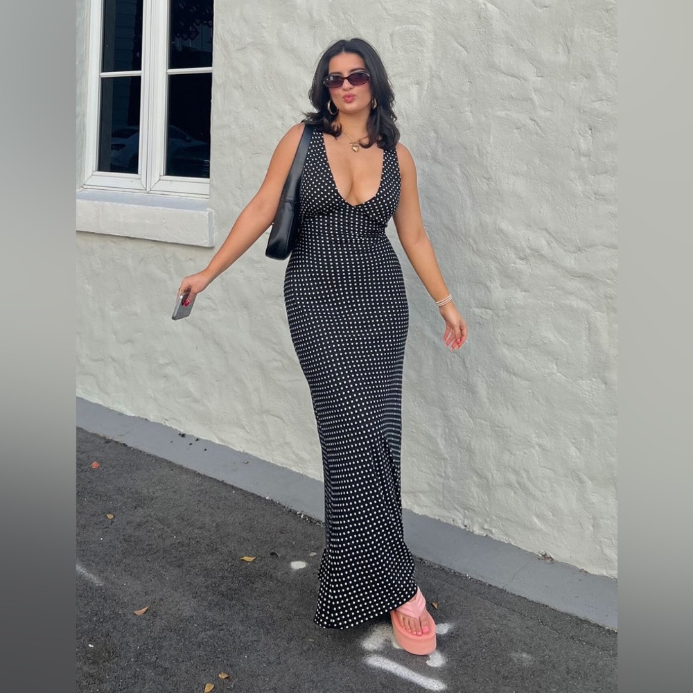 Hello Molly Polka Dot Maxi
